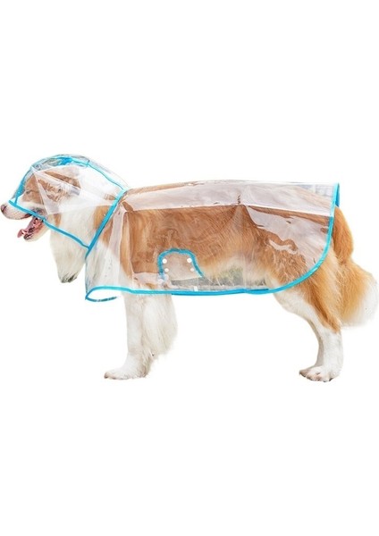 Evcil Hayvan Yağmurluğu Şeffaf Dış Mekan Yağmurluğu Küçük, Orta ve Büyük Köpekler Köpek Yağmurluğu (Yurt Dışından)