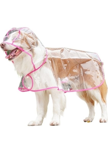 Evcil Hayvan Yağmurluğu Şeffaf Dış Mekan Yağmurluğu Küçük, Orta ve Büyük Köpekler Köpek Yağmurluğu (Yurt Dışından)