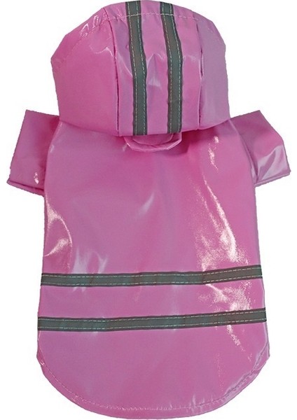 Yansıtıcı Şeritli Evcil Hayvan Yağmurluğu Evcil Hayvan Kapüşonlu Yağmurluk (Yurt Dışından)