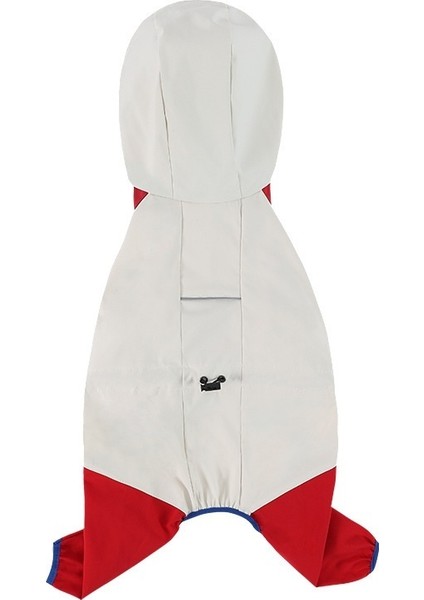 Köpek Yağmurluğu Su Geçirmez Küçük, Orta ve Büyük Köpek Evcil Hayvan Yağmurluğu Kırmızı (Yurt Dışından)