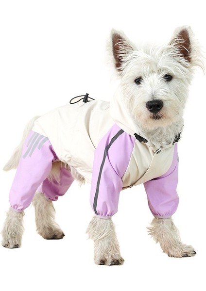 Mor Köpek Yağmurluğu Su Geçirmez Küçük, Orta ve Büyük Köpek Evcil Hayvan Yağmurluğu (Yurt Dışından) fiyatları