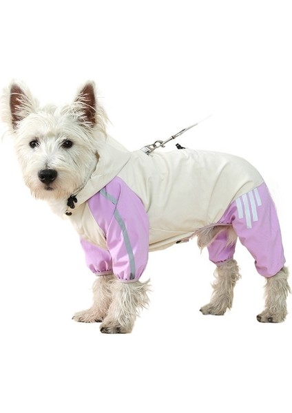 Mor Köpek Yağmurluğu Su Geçirmez Küçük, Orta ve Büyük Köpek Evcil Hayvan Yağmurluğu (Yurt Dışından) modelleri