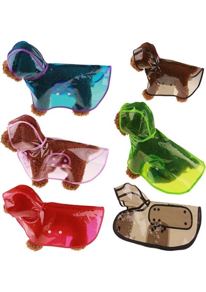 Pembe Köpek Yağmurluk Küçük ve Orta Boy Köpek Evcil Hayvan Kapüşonlu Yağmurluk (Yurt Dışından) modelleri