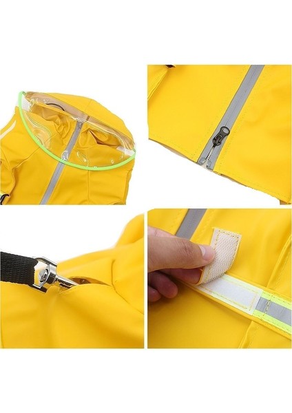 Sarı Köpek Yağmurluğu Su Geçirmez Büyük Köpek Evcil Hayvan Yağmurluğu (Yurt Dışından) modelleri