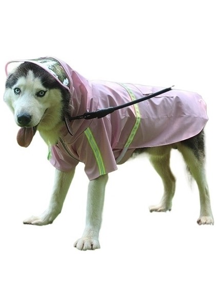 Su Geçirmez Köpek Yağmurluğu Orta ve Büyük Köpek Evcil Hayvan Yağmurluğu Pembe (Yurt Dışından) fiyatları
