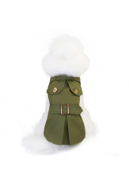 Kış Evcil Hayvan Giysileri Rüzgar Geçirmez Giysiler Yeşil (Yurt Dışından) fiyatları