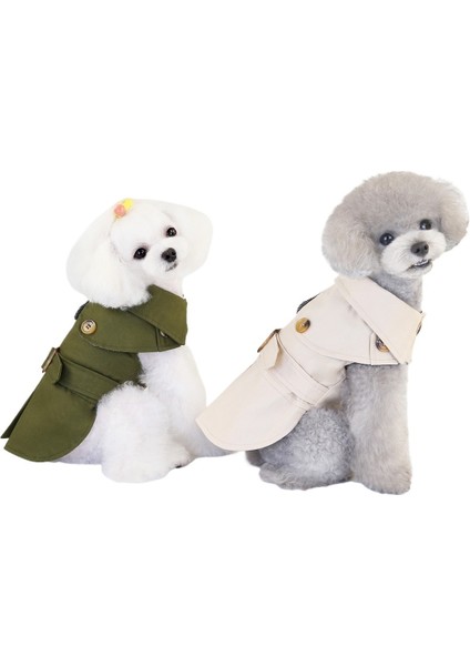 Kış Evcil Hayvan Giysileri Rüzgar Geçirmez Giysiler Yeşil (Yurt Dışından) fırsatları