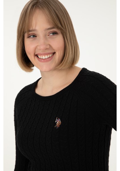 Kadın Siyah Kazak /Triko 50288981-VR046 fiyatları