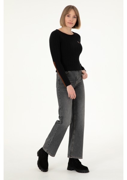 Kadın Siyah Kazak /Triko 50288981-VR046 fırsatları