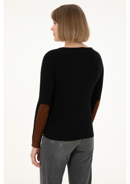 Kadın Siyah Kazak /Triko 50288981-VR046 indirimleri