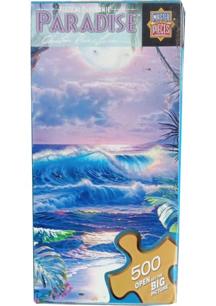 Maui Moon Bay Paradise 500 Parça Puzzle Panoramic Pazıl