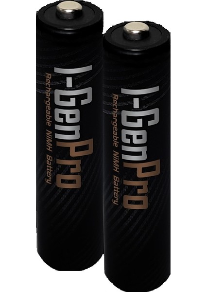 I-Gen Pro P101 2 Adet AA 2950 mAh Şarj Edilebilir Kalem Pil 1.2V Ni-MH Şarjlı Pil
