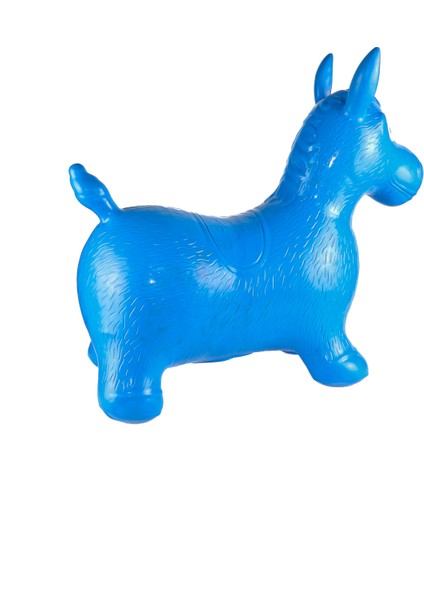 Şişme Zıp Zıp Hayvan Sevimli Şişme Hayvan Mavi Pompa Hediyeli fiyatları