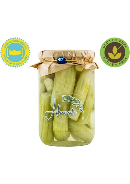 Alaçatı Naturel Doğal Acur Turşusu 660CC Süzme 300 G E
