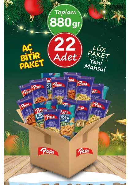 Paşa Kuruyemiş Karışık 40 gr x 22 Adet