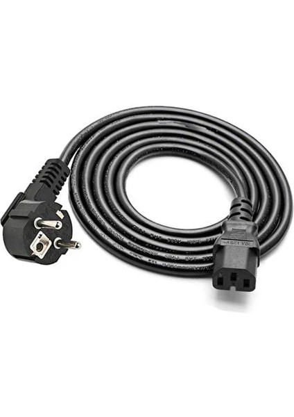 Bilgisayar Power ve Monitör Kablosu 3X0.75MM 1.5m
