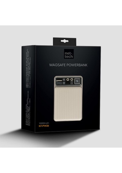 NT-PW26 15W 4 Çıkışlı 10000 Mah Magsafe Powerbank