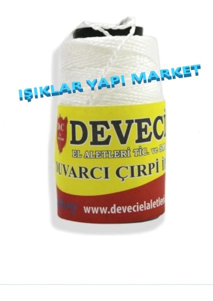 Duvarcı Çırpı İpi-Hobi El İşleri-İnşaat-Çırpı İpi-Naylon İp (Küçük Boy) 100 Gr