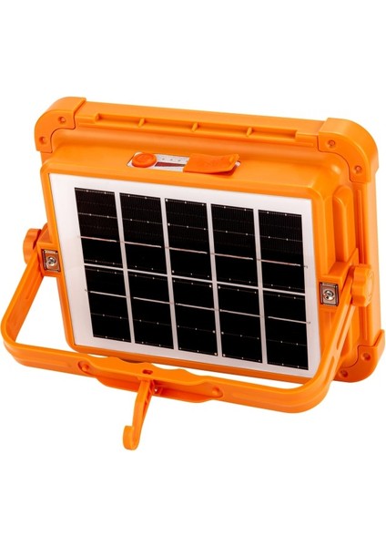 200W USB Şarjlı Solar El Feneri,projektör
