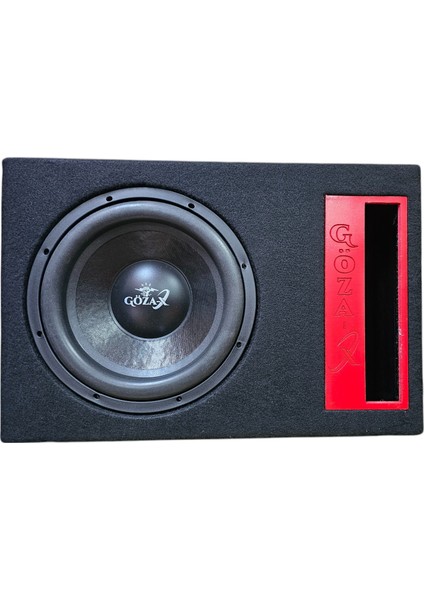 GX-12750 D2 L Port Kabinli 1500W 700 Rms Çift Bobin 30 cm