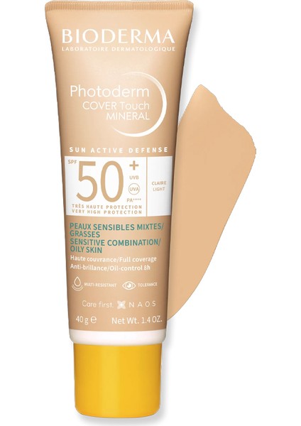 Photoderm Cover Kapatıcı Güneş Koruyucu Light SPF50+ 40g