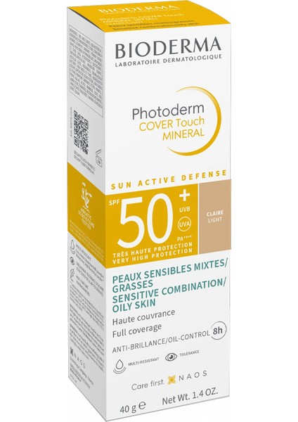 Photoderm Cover Kapatıcı Güneş Koruyucu Light SPF50+ 40g