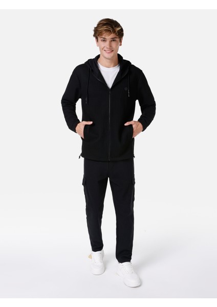 Regular Fit Siyah Erkek Ceket