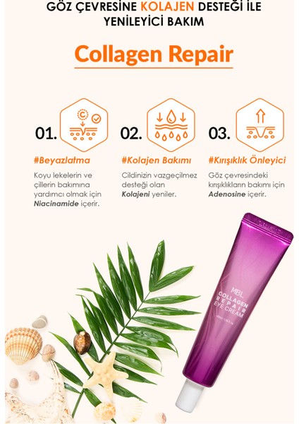 Kolajen Içerikli Yaşlanma Karşıtı Onarıcı Göz Kremi 40ML fiyatları