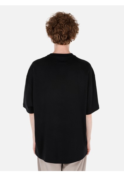 Siyah Erkek Tshirt K.kol