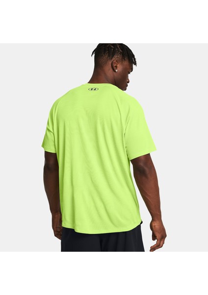 Tech Textured Erkek Sarı Antrenman T-SHIRT.304 fiyatları
