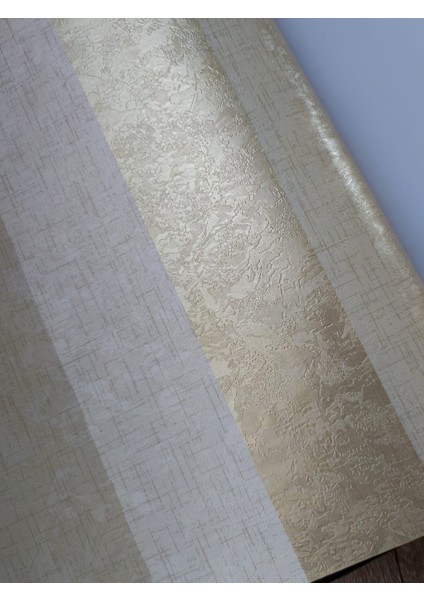 Gold Krem Bej Işıltılı Hafif Kabartmalı Silinebilir Duvar Kağıdı 5m² (En: 53 cm Boy: 10 Metredir) fiyatları