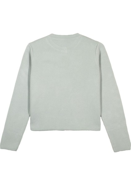 Mint Düğmeli Triko Hırka modelleri