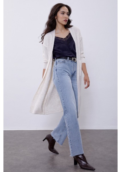 Bej Uzun Triko Hırka fiyatları