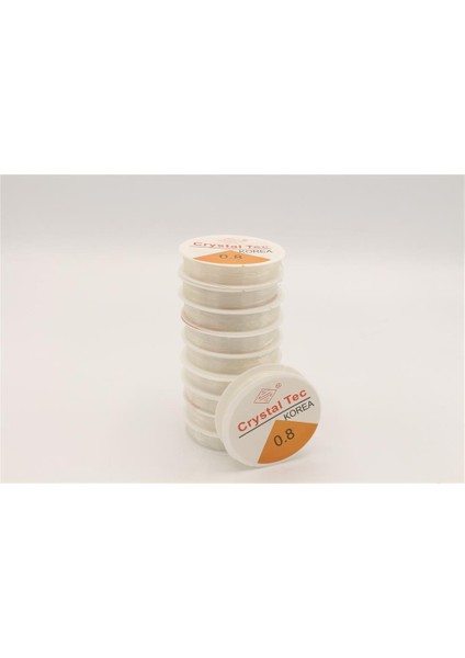 Misina Elastik - 0.8 mm Şeffaf