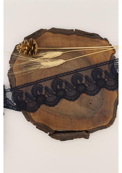 Tül Güpür 70115 - 9 mt Lacivert