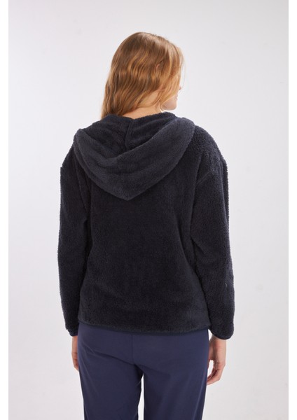 L10159W Liana Kapüşonlu Peluş Ceket fiyatları