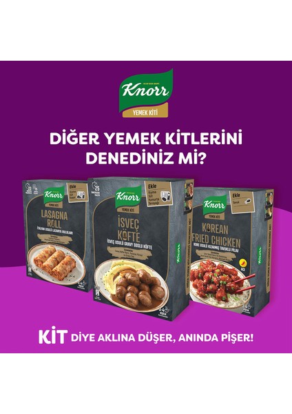 Yemek Kiti Isveç Usulü Gravy Soslu Köfte 3-4 Kişilik 150G X2