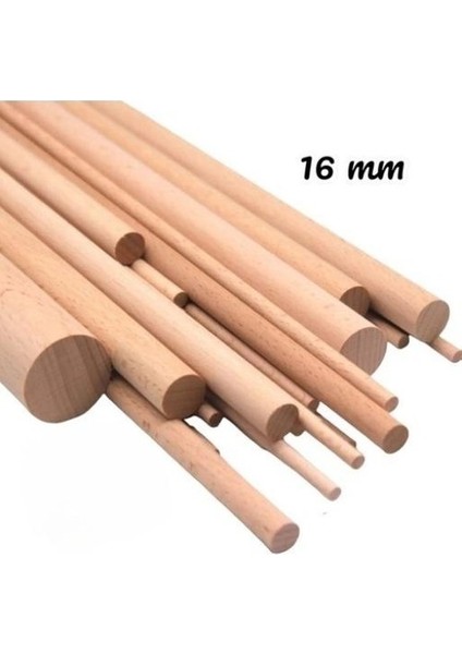 Ahşap Kayın Kavela Pürüzsüz 1.sınıf Fırınlı Kavale 16 mm 100 cm 5 Adet