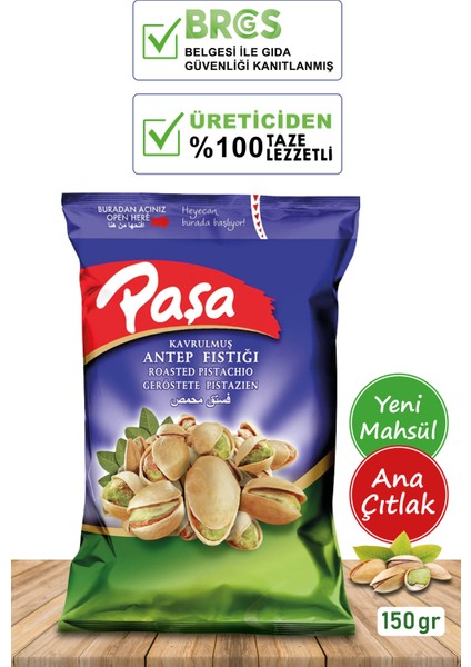 Paşa Kuruyemiş Antep Fıstığı 150 gr