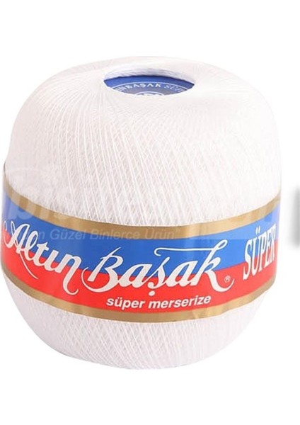 Süper Dantel Ipliği No:50 - Beyaz