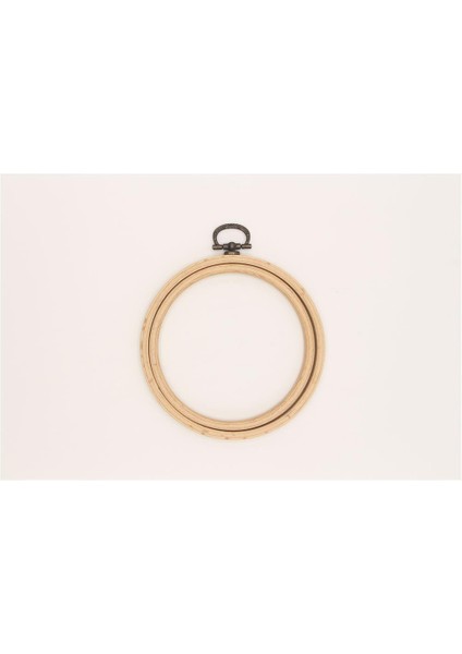 Ahşap Pano Nakış Kasnak No:1 - 8 mm Açık Kahverengi