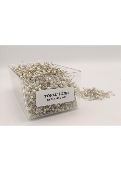 500 gr Başlı Toplu Iğne - Std Beyaz
