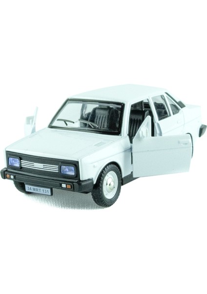 Metal Hacı Murat 131 Işıklı Sesli Çek Bırak Beyaz 12 cm modelleri