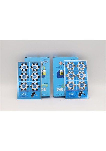 Kutulu Çıtçıt No 0 - STD Siyah