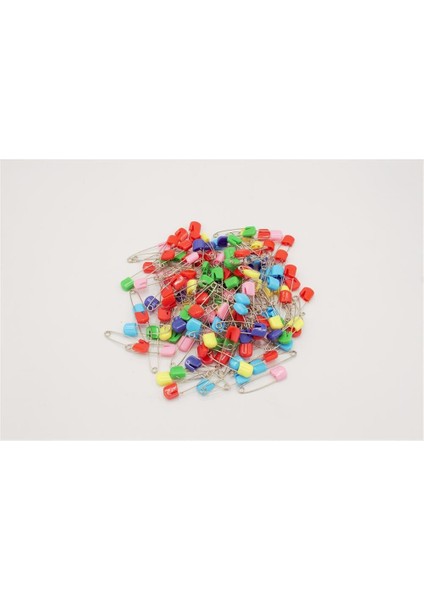 Bebe Kilitli Çengelli İğne Büyük - STD Renkli