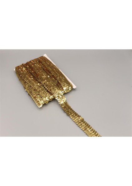 3 Sıra Pul Şerit - 12 mt Altın