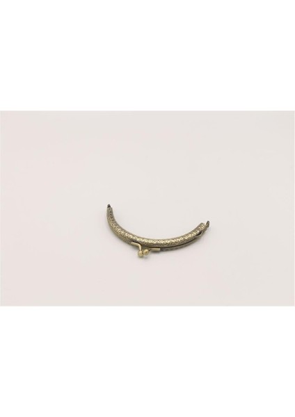 Çanta Klips Oval - 10 cm Bronz