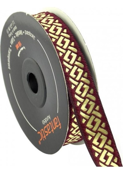 16069-BORDÜR - 10 mt Bordo