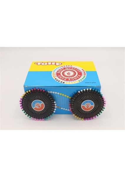 Disk Iğne Tulip - Renkli