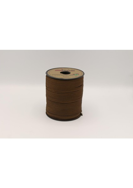 Saten Ipli Biye Açık Kahve 13MM